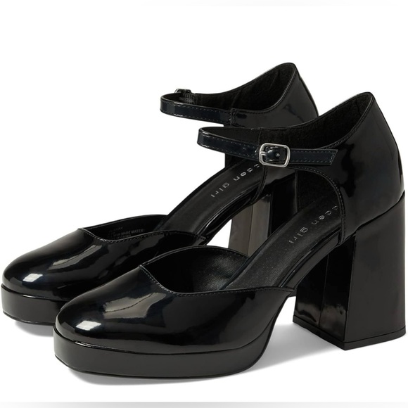 Madden Girl Shoes - Madden Girl NIB Oliverr Black Patent Leather platform SZ 8.5